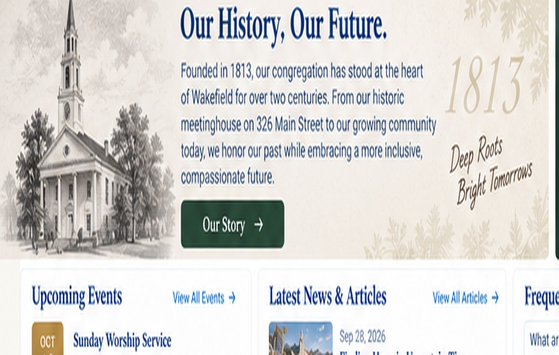 Historic Churches and Community Memory: Why Old Meetinghouses Matter